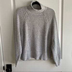 AE dream spun mock neck sweater